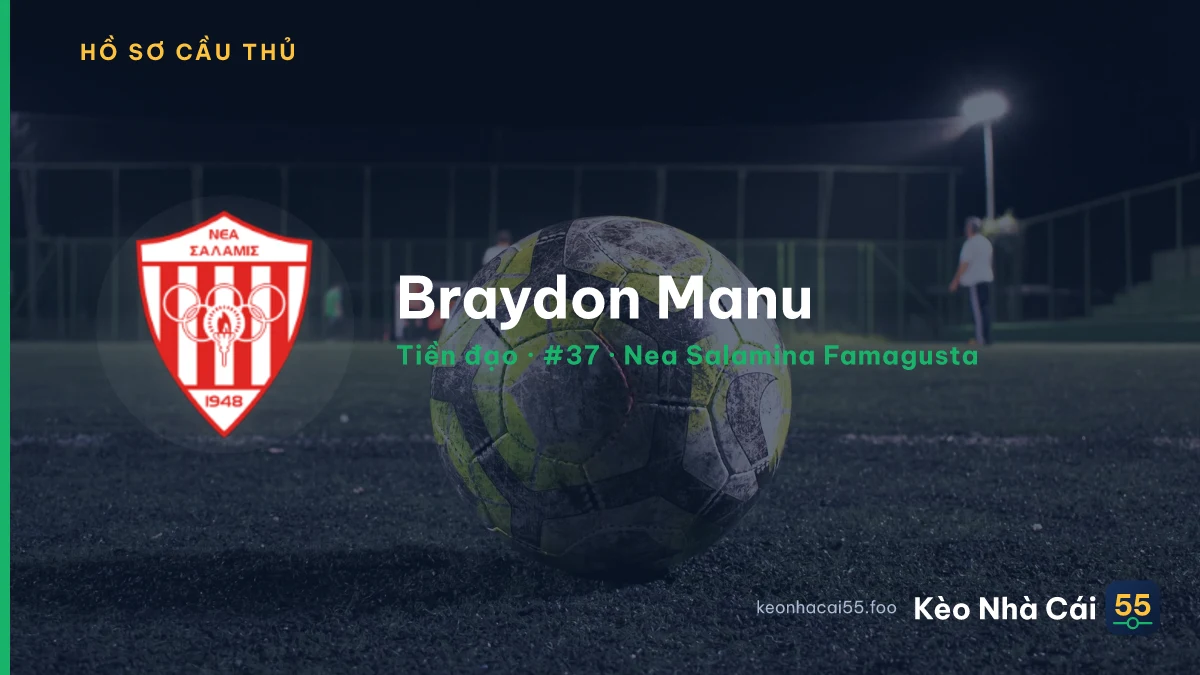 Braydon Manu — Nea Salamina Famagusta