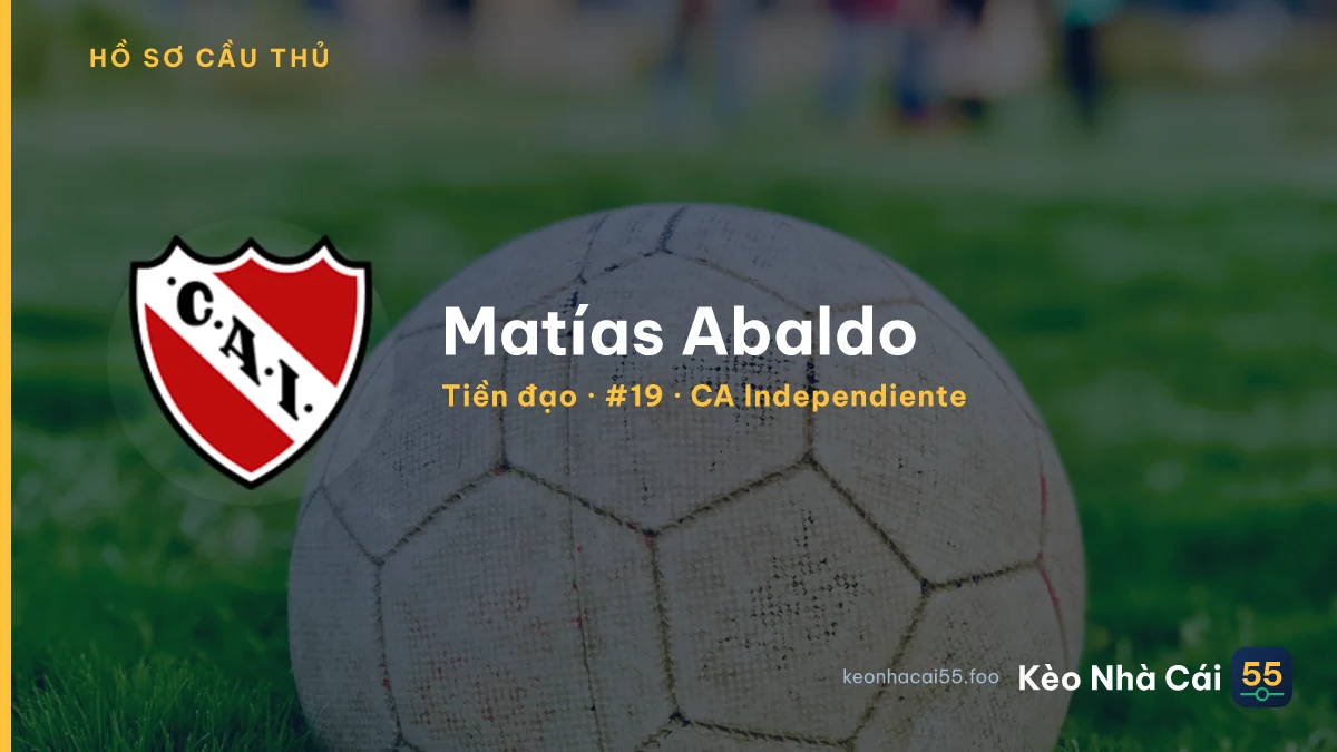 Matías Abaldo — CA Independiente