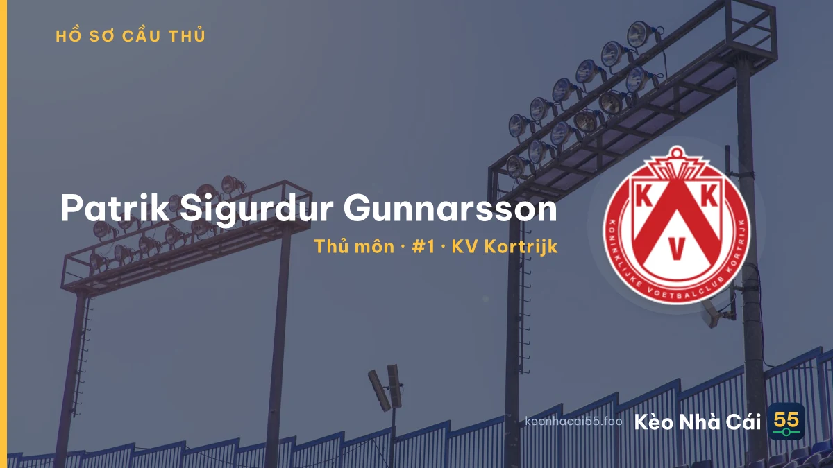 Patrik Sigurdur Gunnarsson — KV Kortrijk