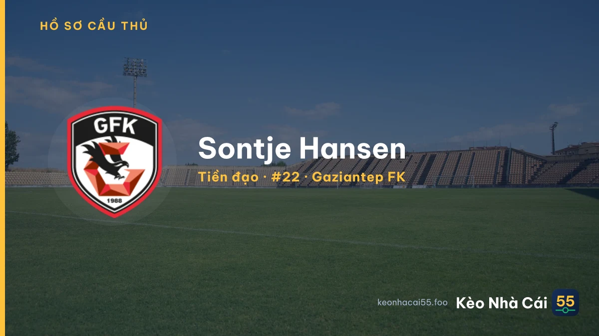 Sontje Hansen — Gaziantep FK