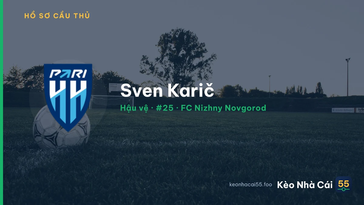 Sven Karič — FC Nizhny Novgorod