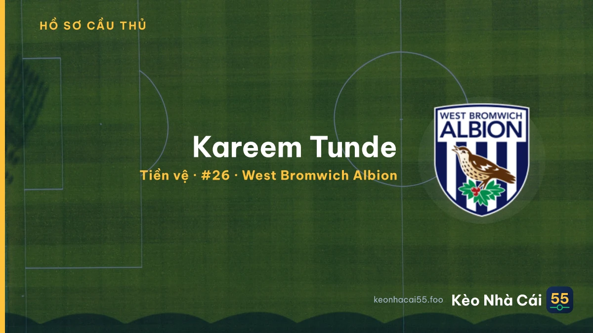 Kareem Tunde — West Bromwich Albion
