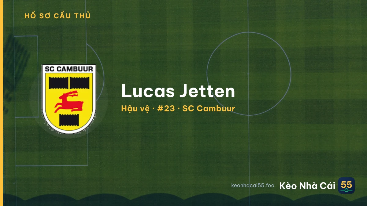 Lucas Jetten — SC Cambuur