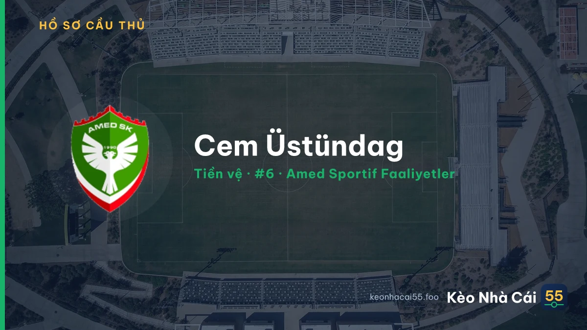 Cem Üstündag — Amed Sportif Faaliyetler