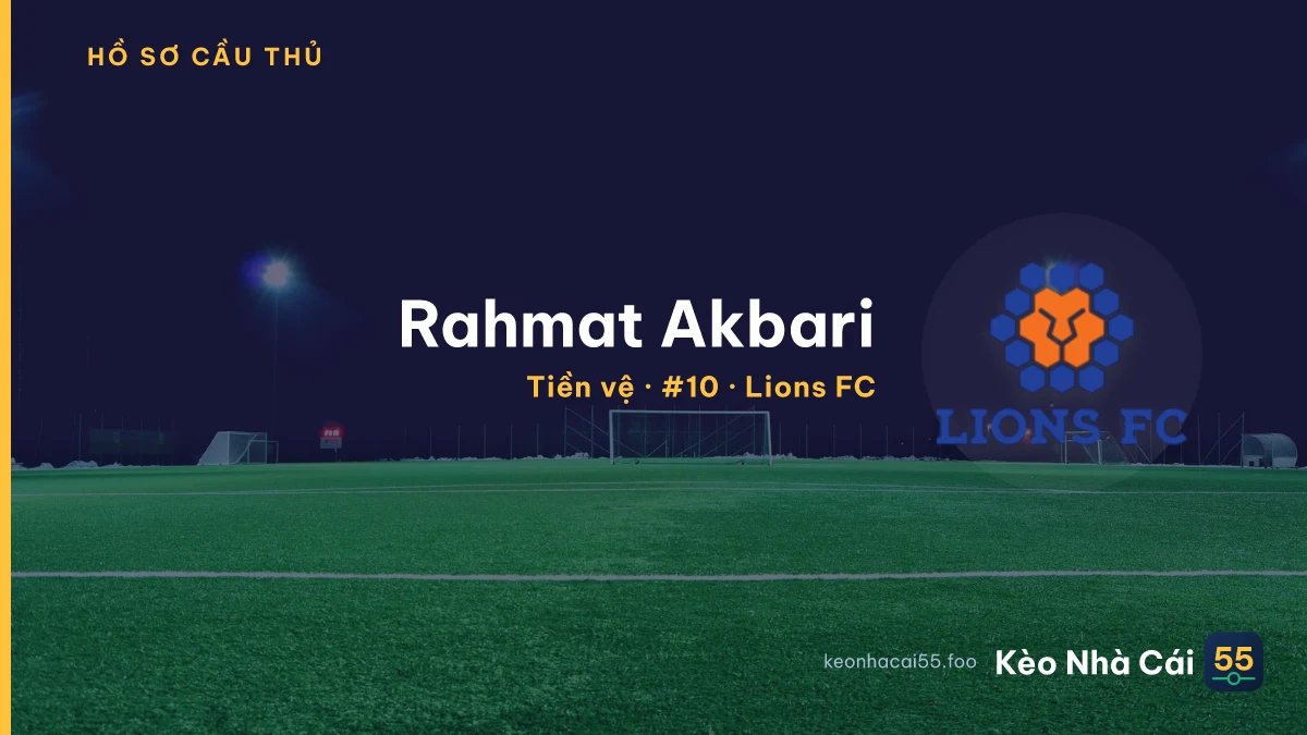 Rahmat Akbari — Lions FC
