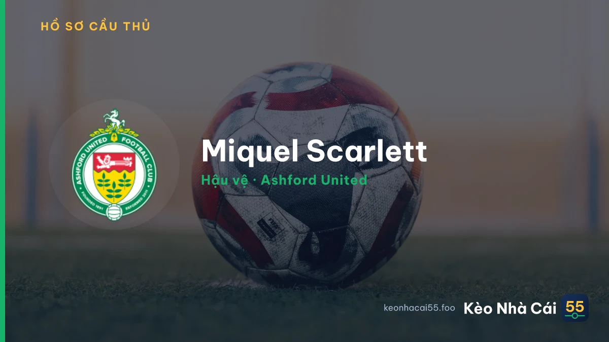 Miquel Scarlett — Ashford United