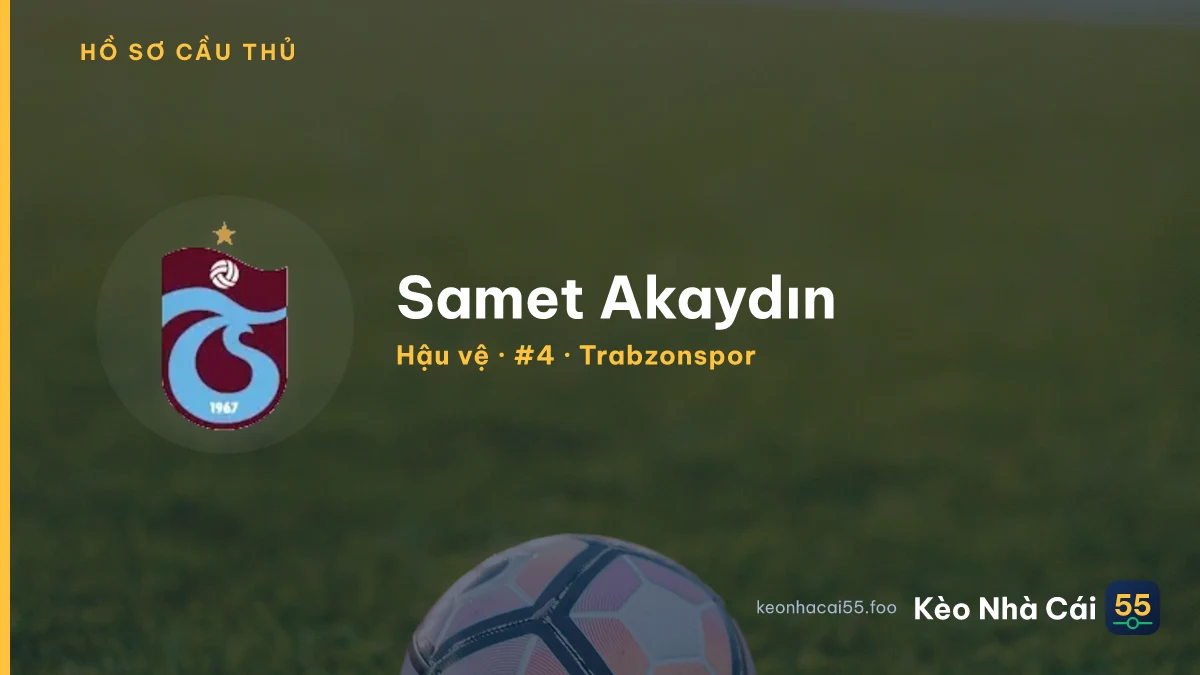 Samet Akaydın — Trabzonspor