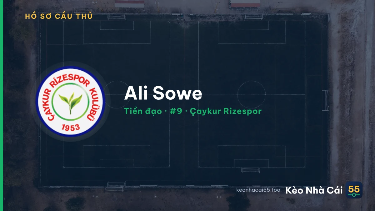 Ali Sowe — Çaykur Rizespor