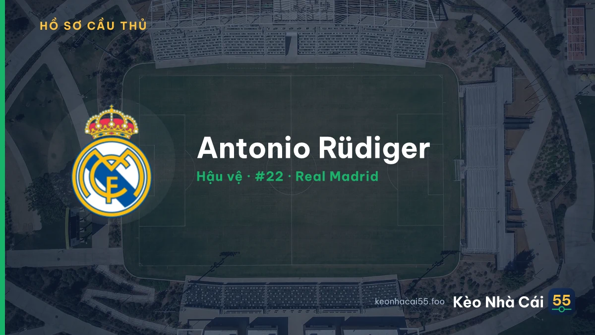 Antonio Rüdiger — Real Madrid