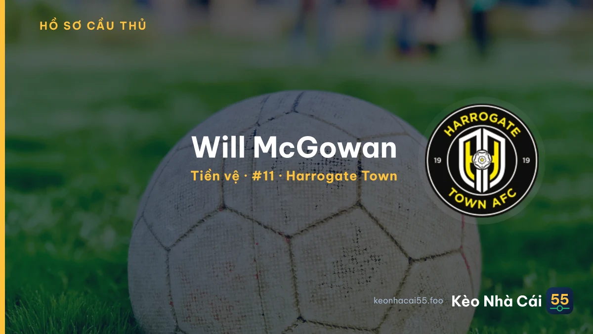 Will McGowan — Harrogate Town
