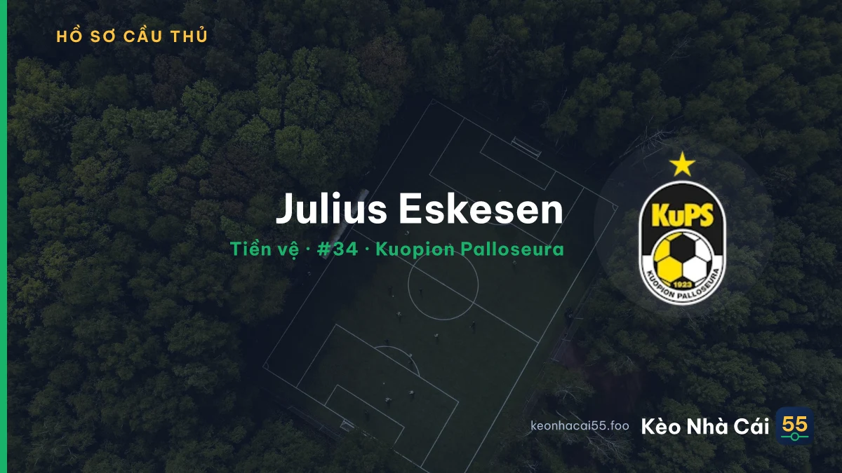 Julius Eskesen — Kuopion Palloseura