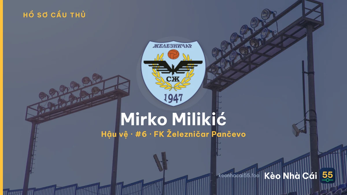 Mirko Milikić — FK Železničar Pančevo