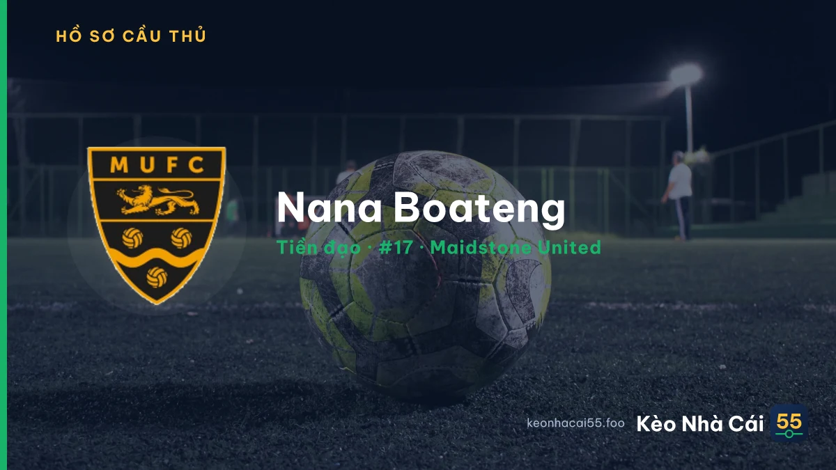 Nana Boateng — Maidstone United