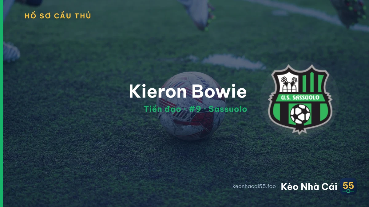 Kieron Bowie — Sassuolo