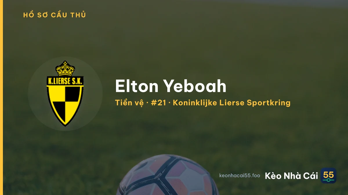 Elton Yeboah — Koninklijke Lierse Sportkring
