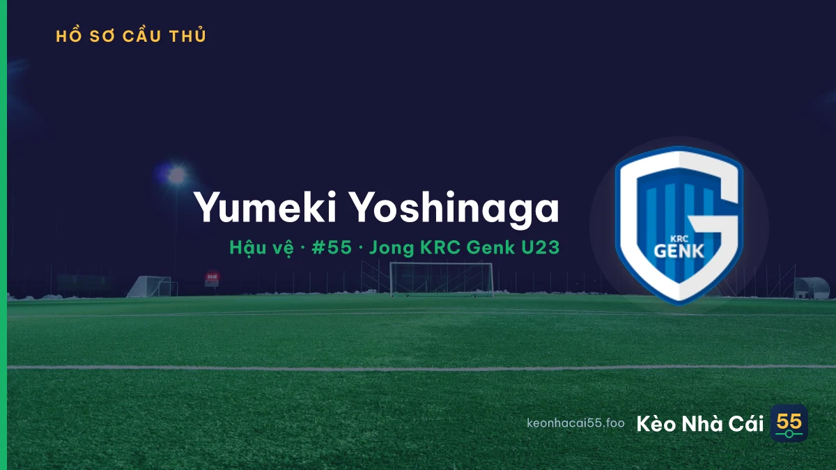 Yumeki Yoshinaga — Jong KRC Genk U23