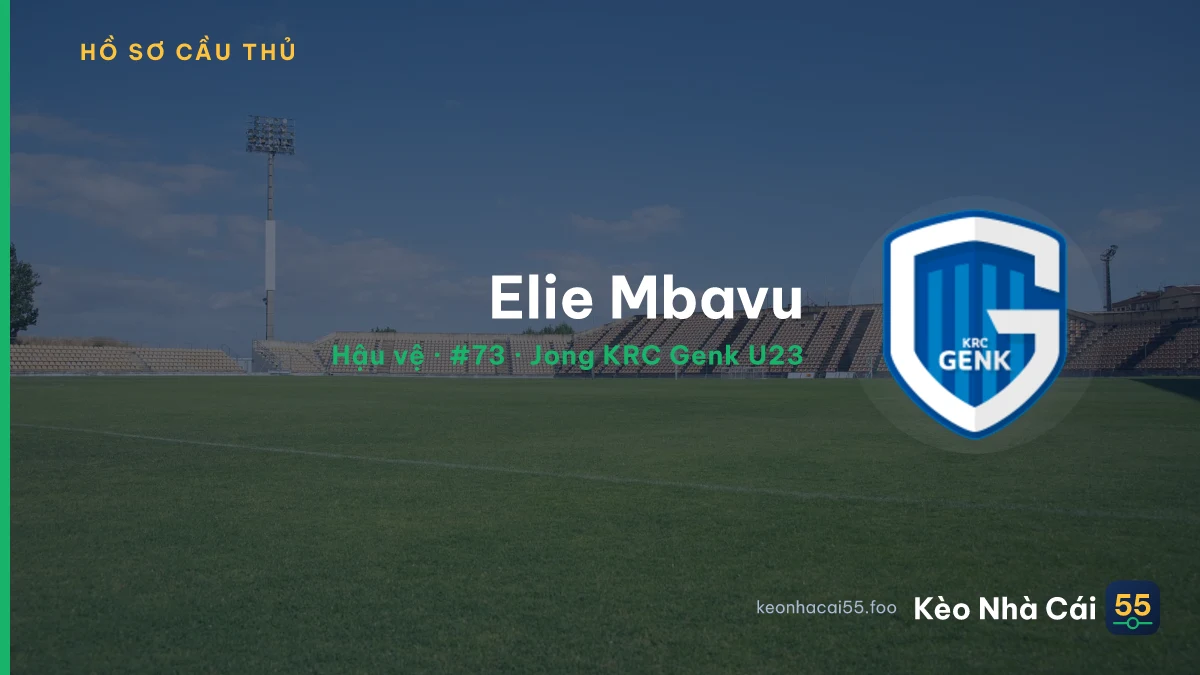 Elie Mbavu — Jong KRC Genk U23