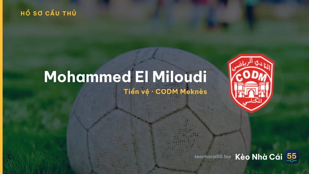 Mohammed El Miloudi — CODM Meknès