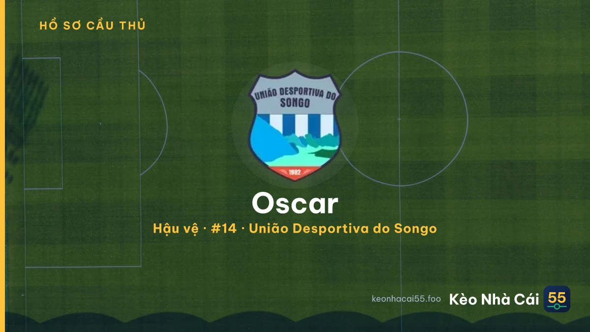 Oscar — União Desportiva do Songo