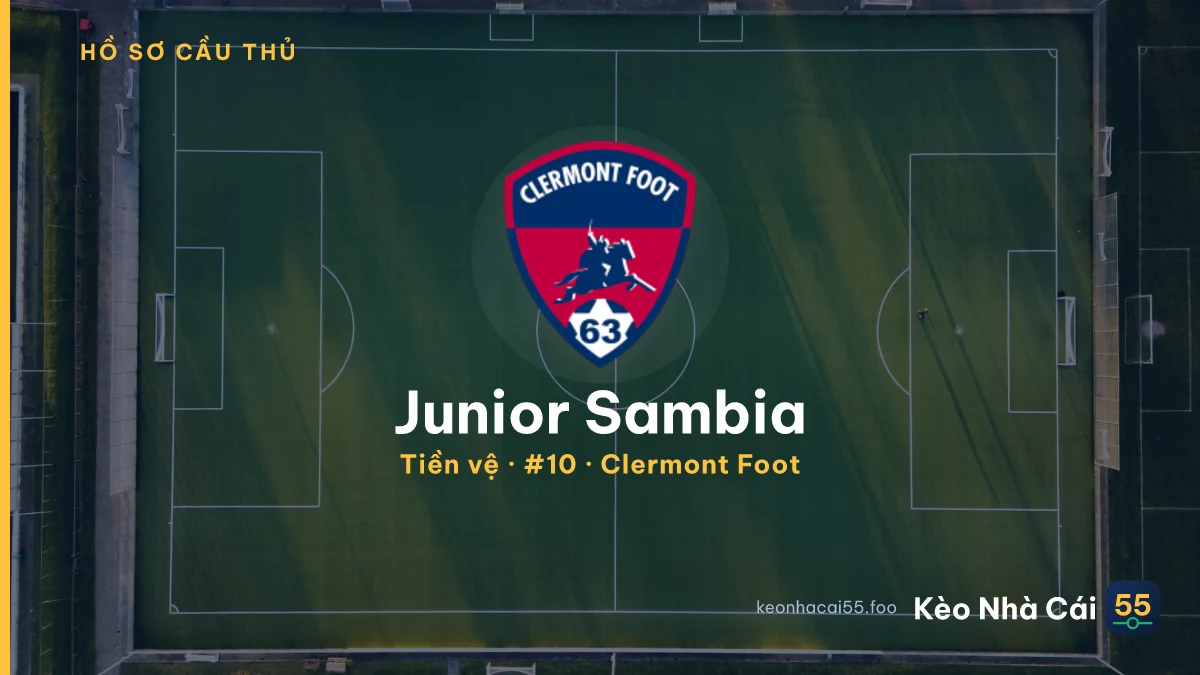 Junior Sambia — Clermont Foot