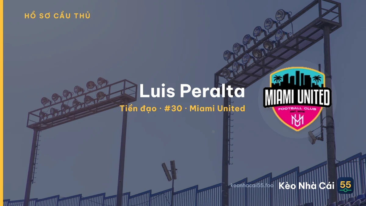 Luis Peralta — Miami United