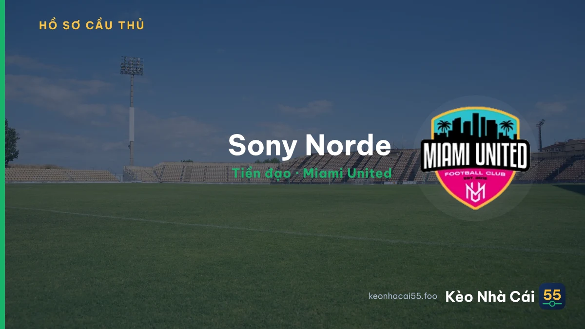 Sony Norde — Miami United