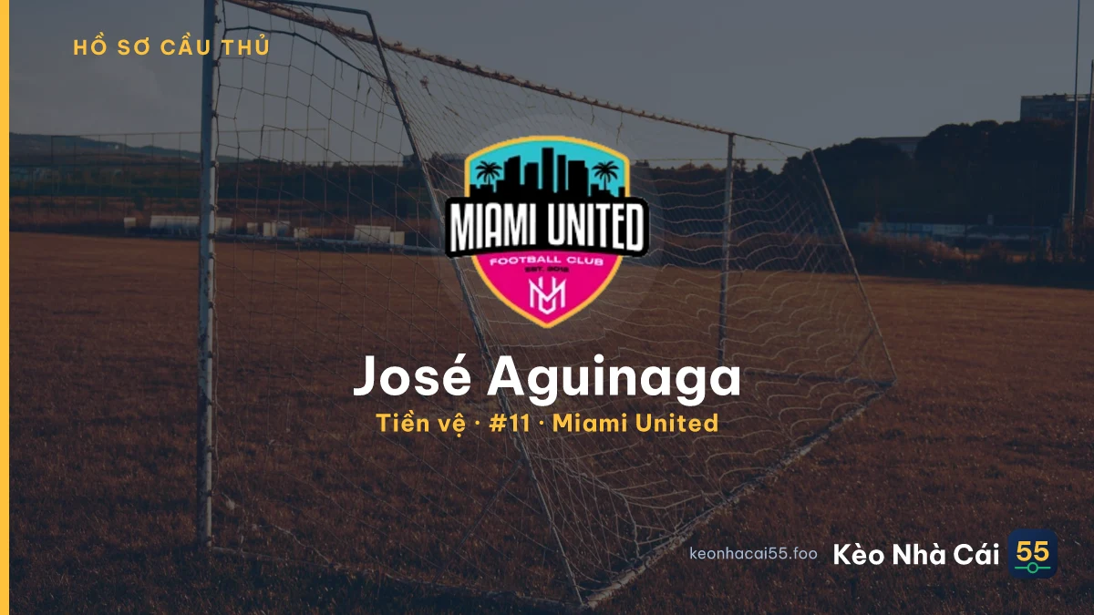 José Aguinaga — Miami United
