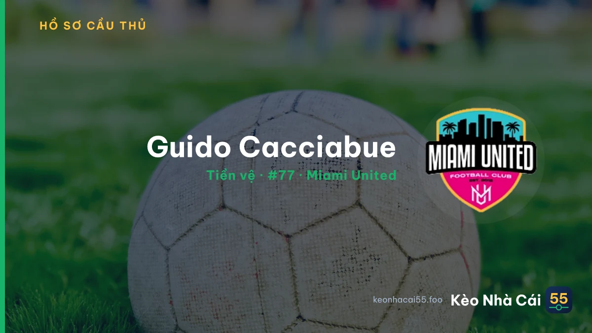 Guido Cacciabue — Miami United