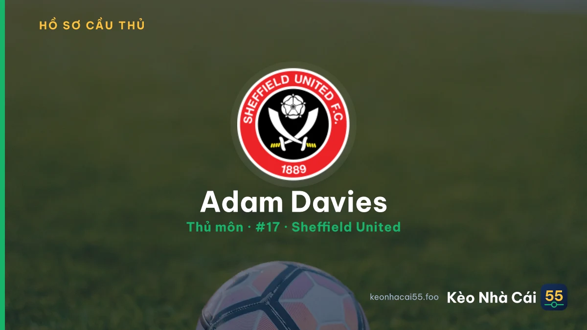 Adam Davies — Sheffield United