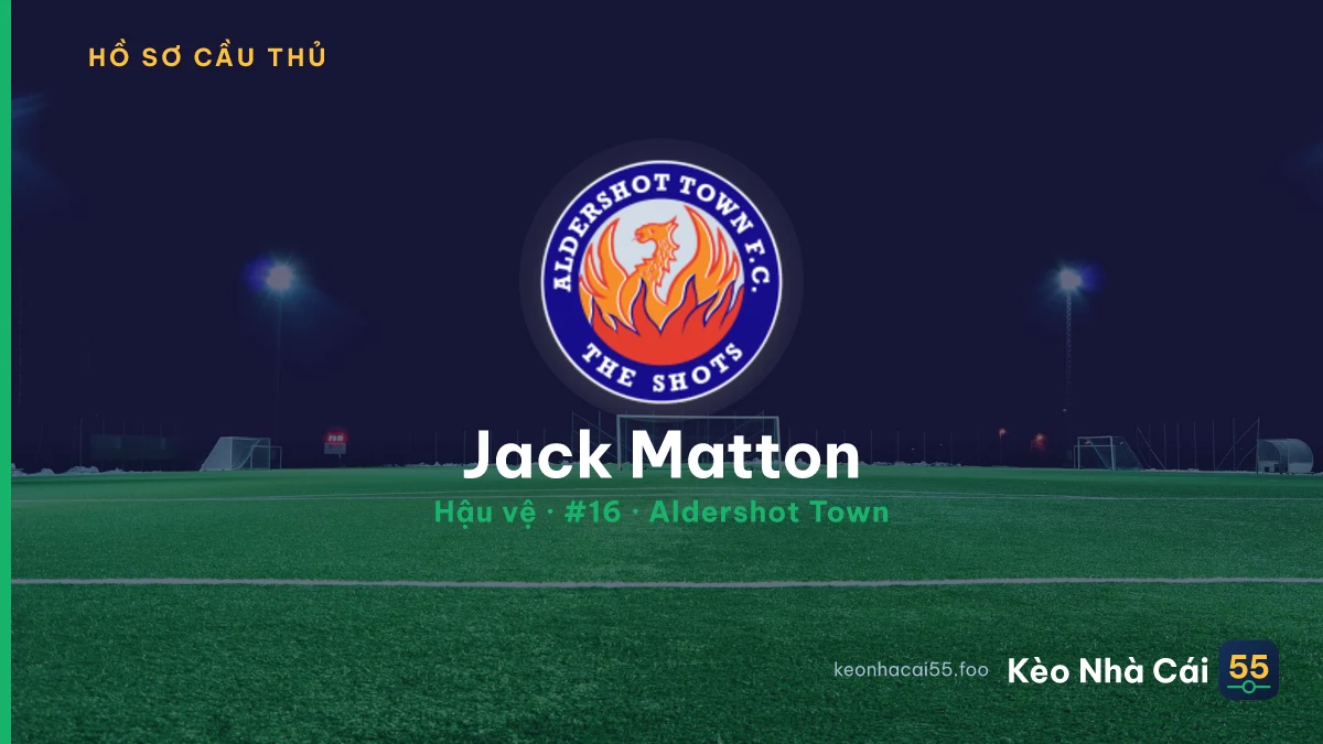Jack Matton — Aldershot Town