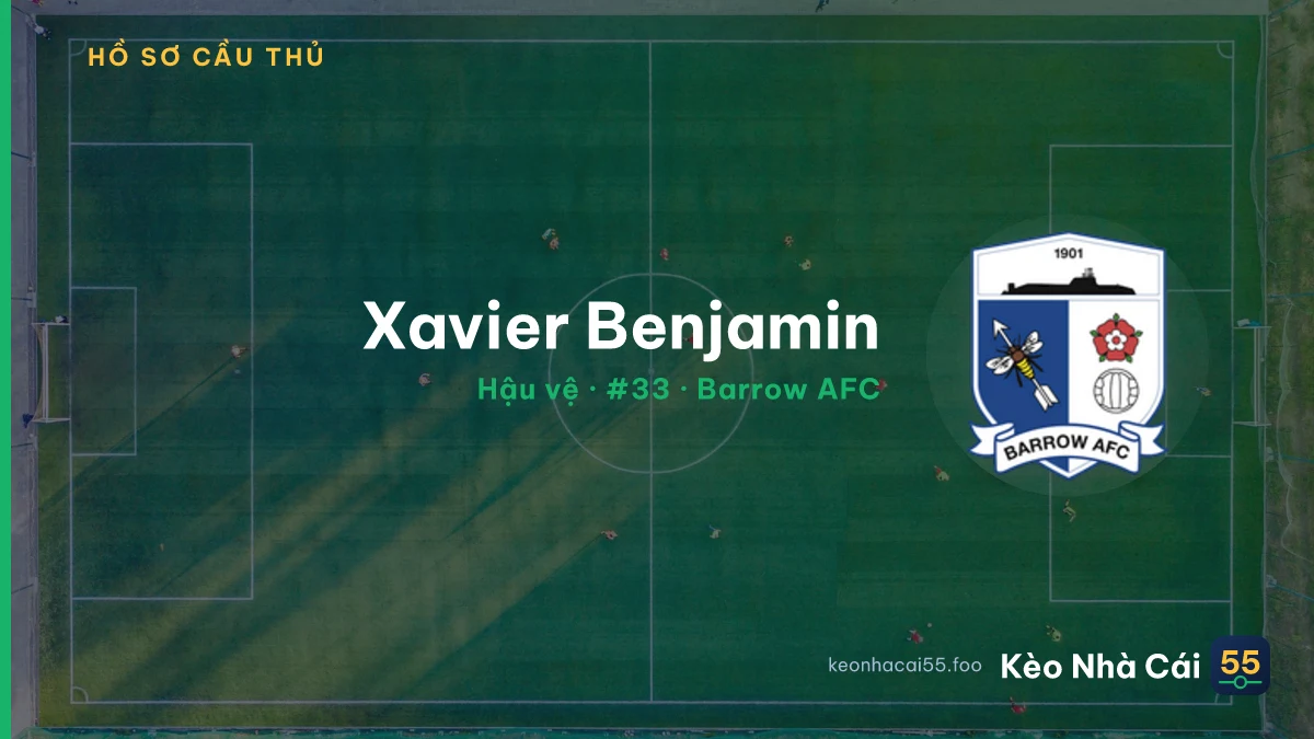 Xavier Benjamin — Barrow AFC