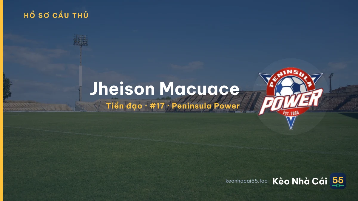 Jheison Macuace — Peninsula Power