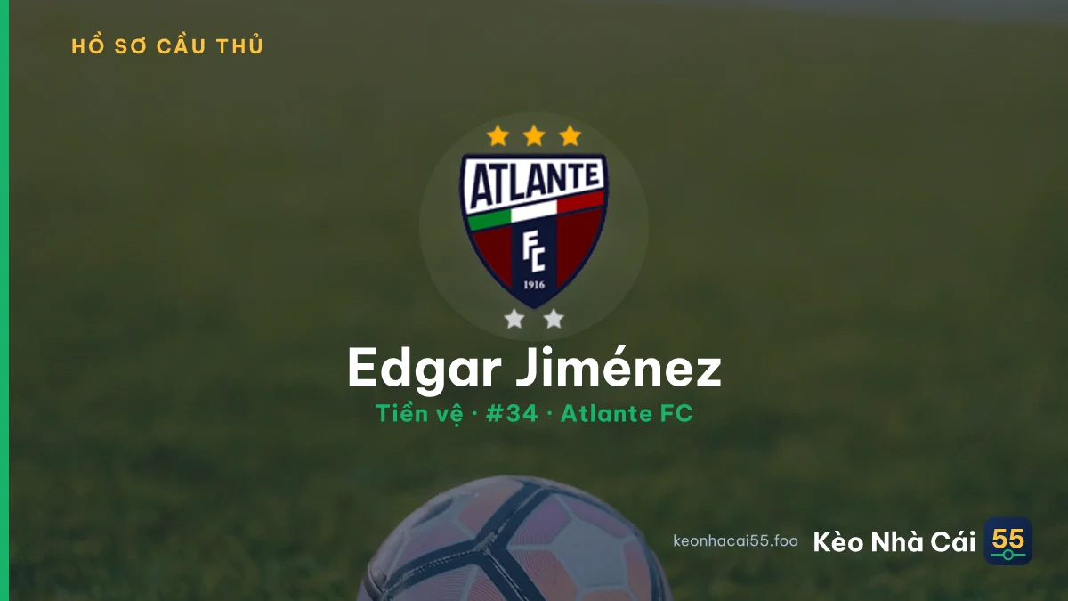 Edgar Jiménez — Atlante FC