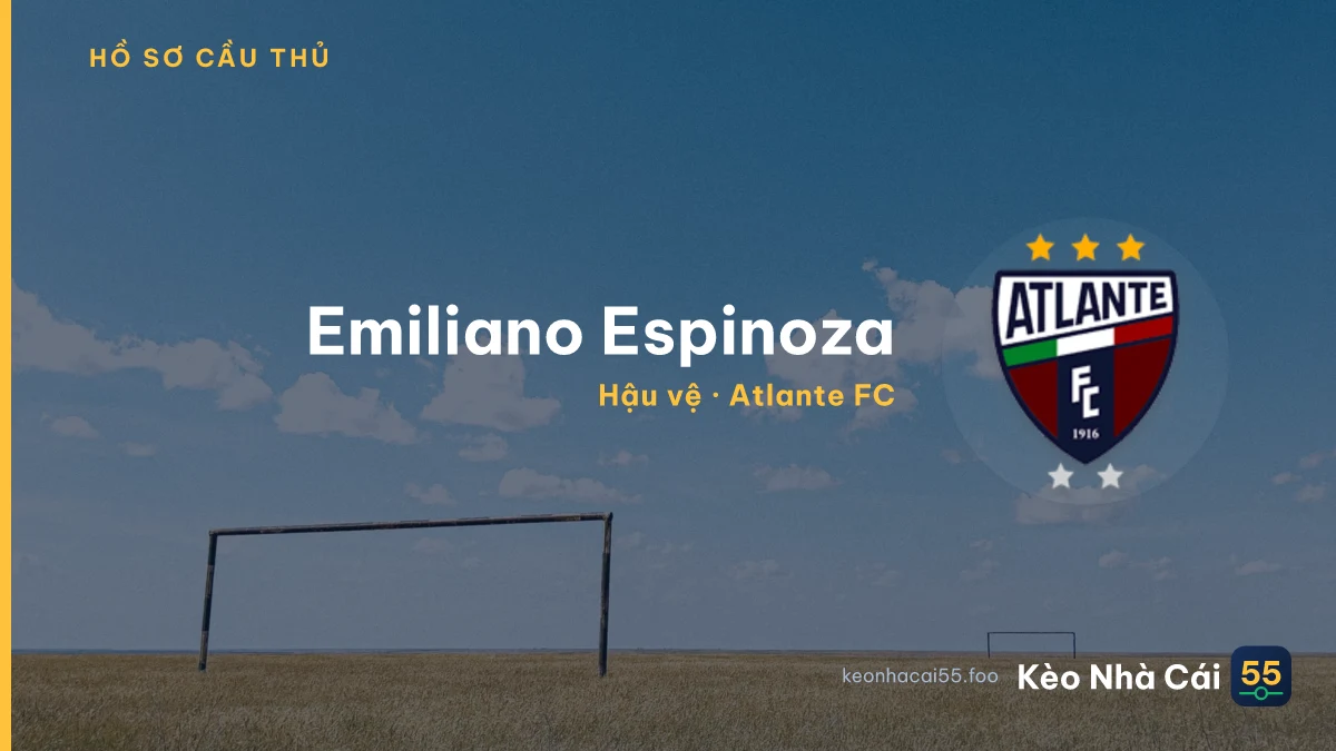 Emiliano Espinoza — Atlante FC