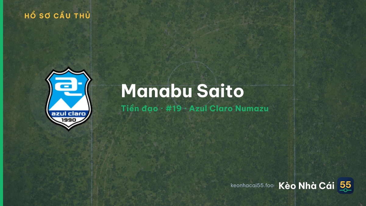 Manabu Saito — Azul Claro Numazu
