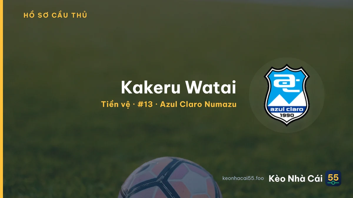 Kakeru Watai — Azul Claro Numazu