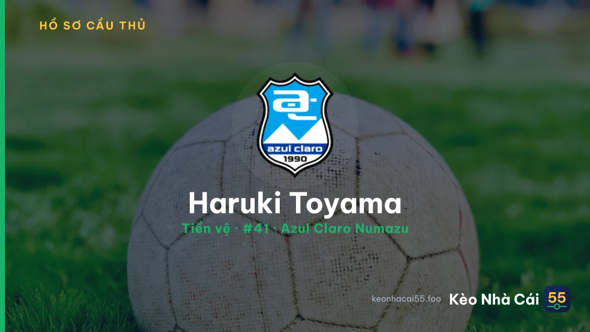 Haruki Toyama — Azul Claro Numazu
