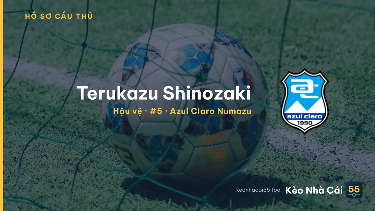 Terukazu Shinozaki — Azul Claro Numazu