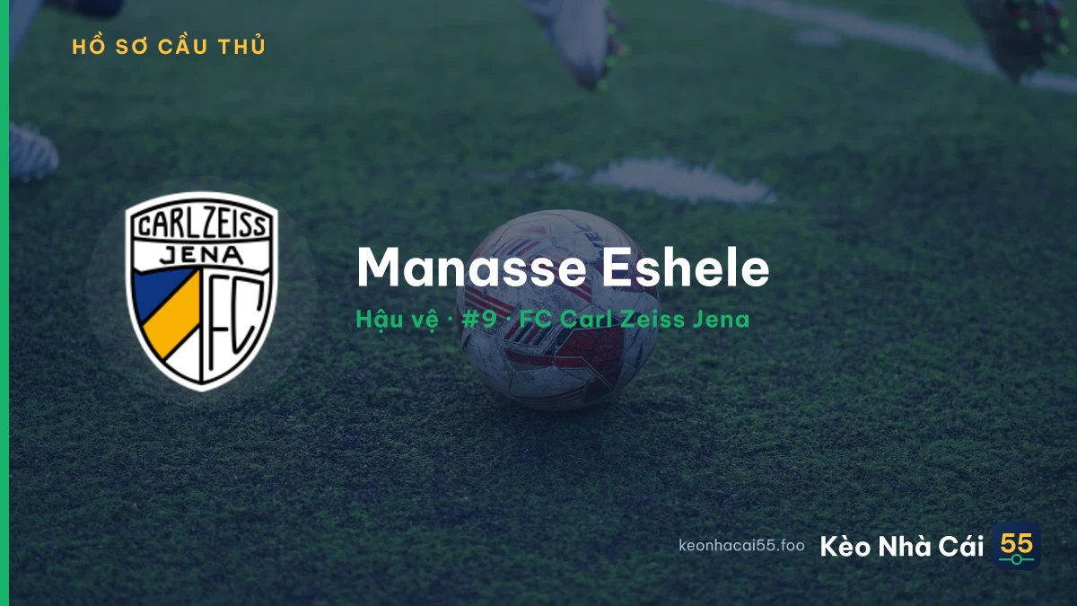 Manasse Eshele — FC Carl Zeiss Jena