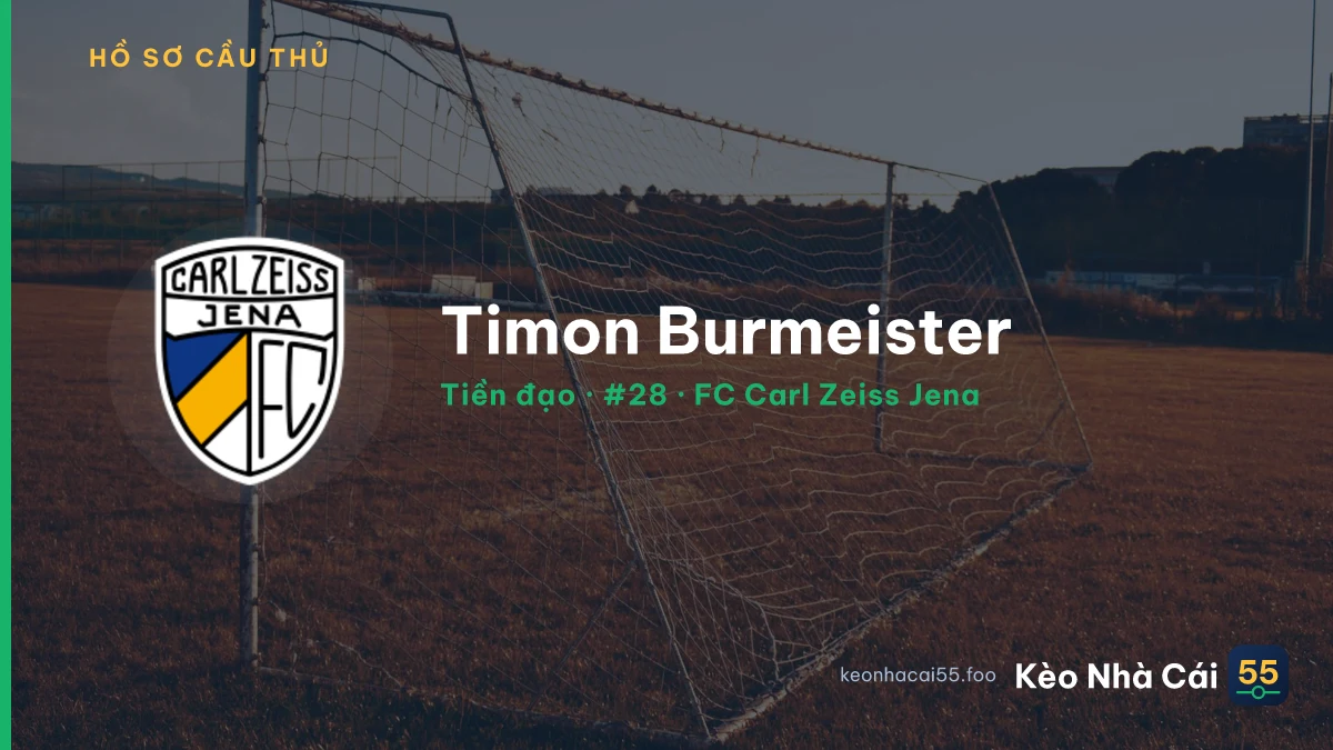 Timon Burmeister — FC Carl Zeiss Jena