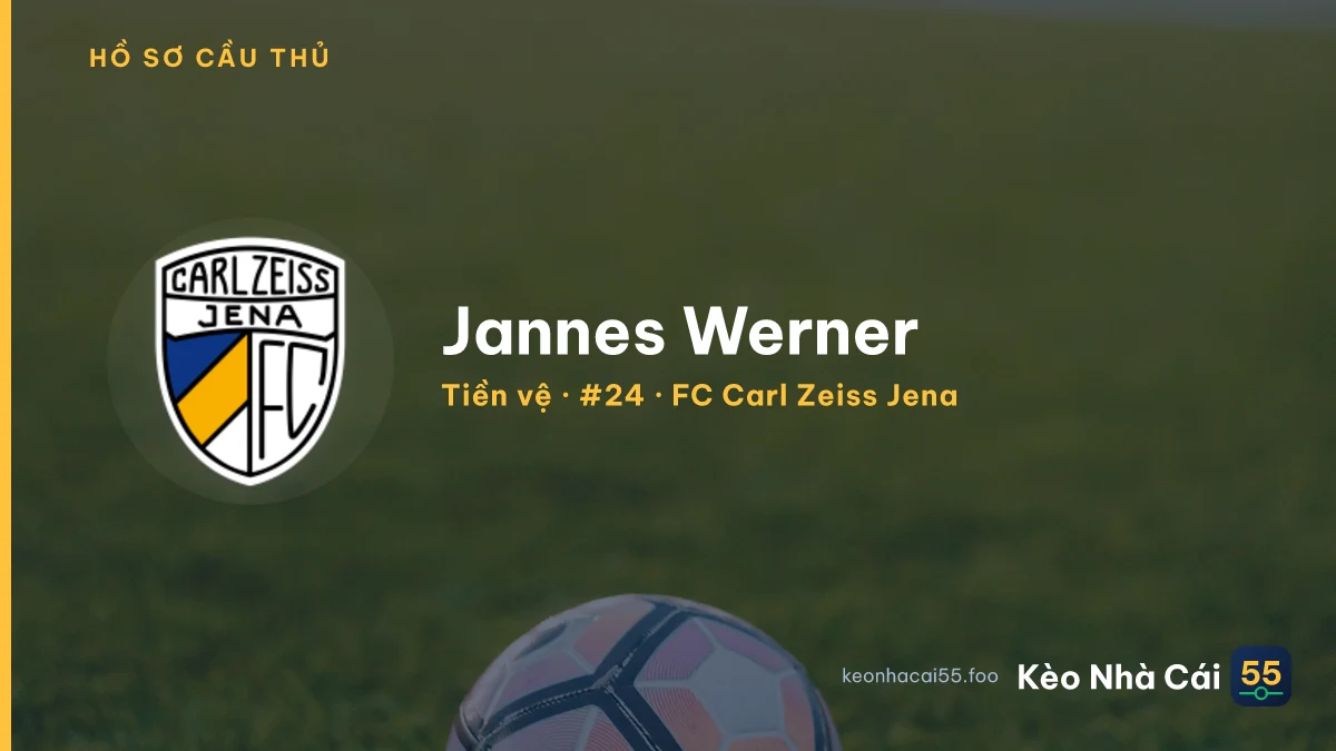 Jannes Werner — FC Carl Zeiss Jena