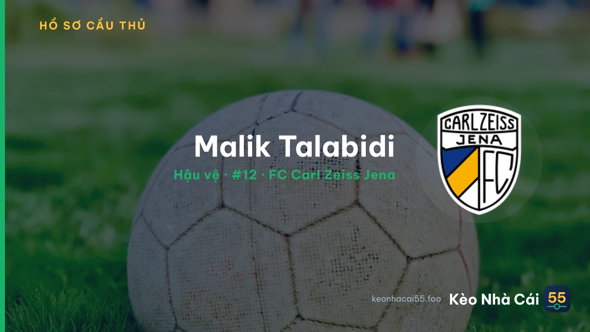 Malik Talabidi — FC Carl Zeiss Jena