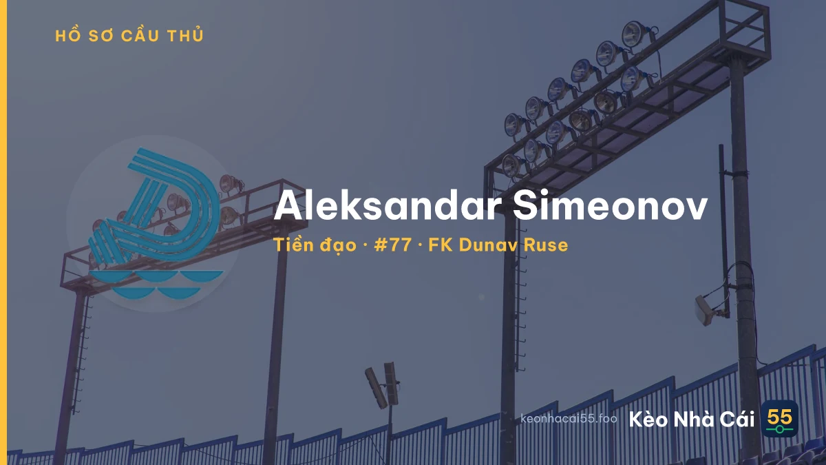 Aleksandar Simeonov — FK Dunav Ruse