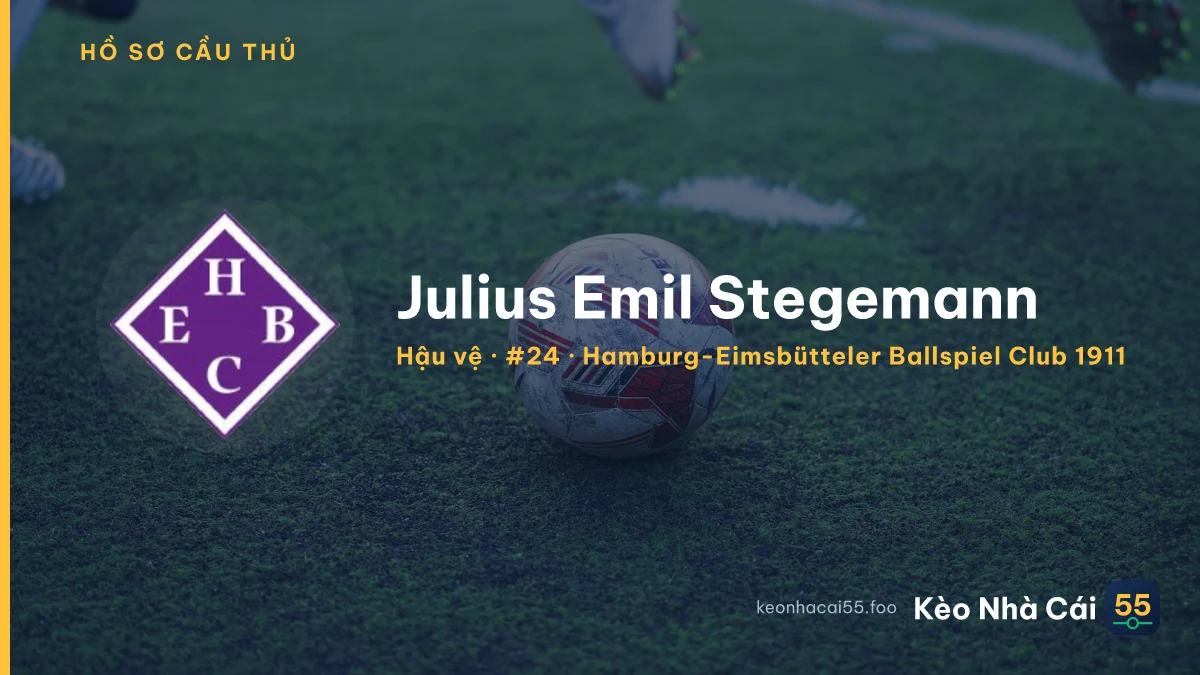Julius Emil Stegemann — Hamburg-Eimsbütteler Ballspiel Club 1911