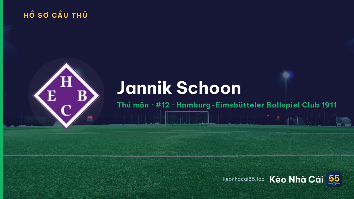 Jannik Schoon — Hamburg-Eimsbütteler Ballspiel Club 1911