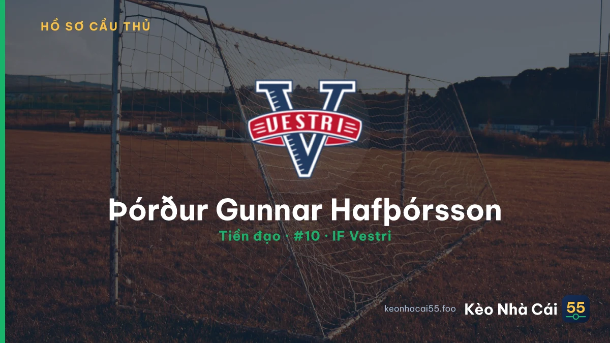 Þórður Gunnar Hafþórsson — IF Vestri