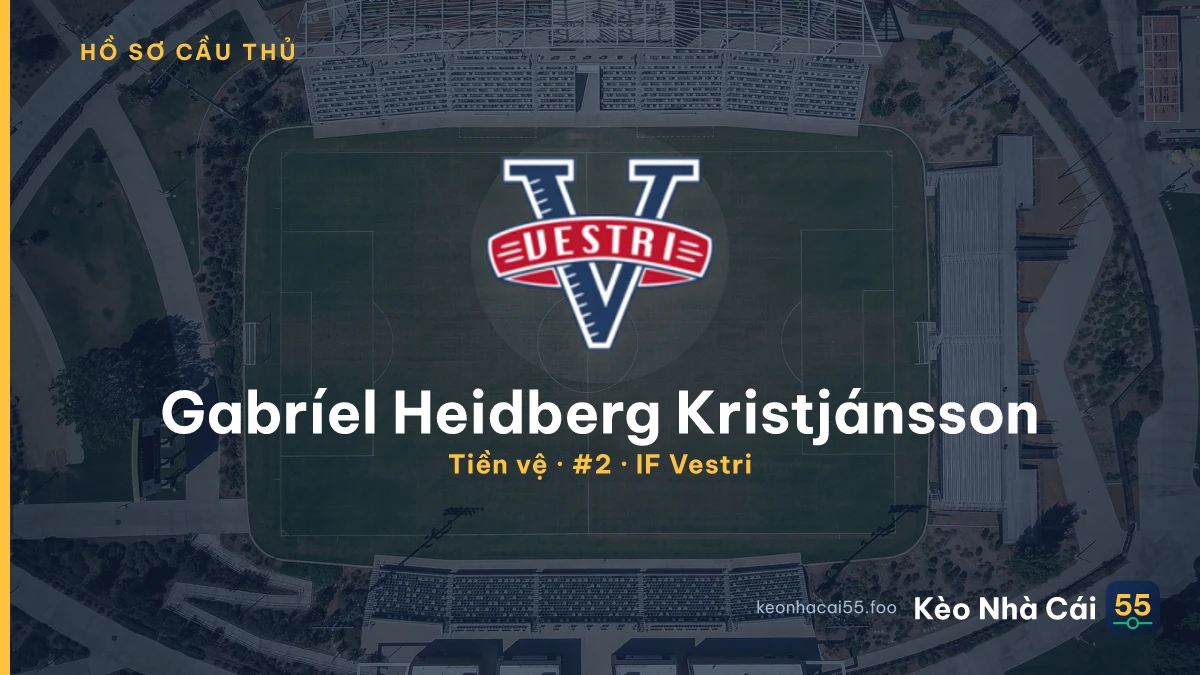 Gabríel Heidberg Kristjánsson — IF Vestri