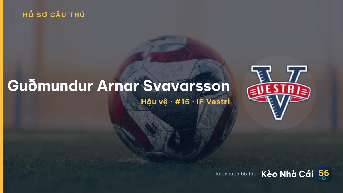 Guðmundur Arnar Svavarsson — IF Vestri