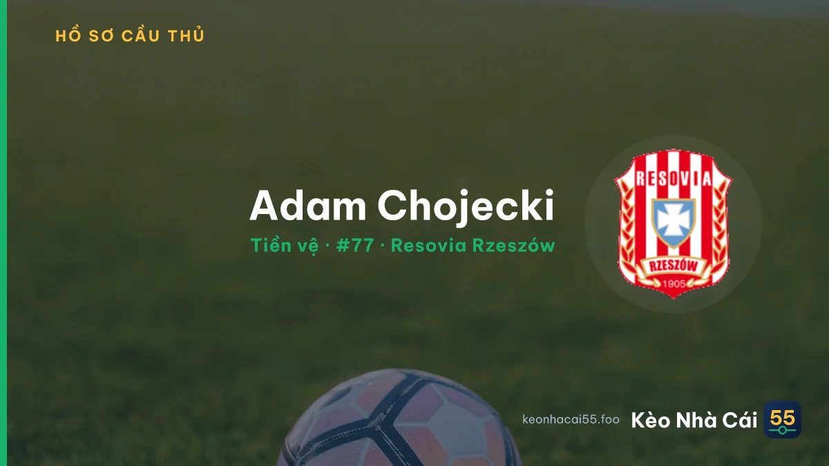 Adam Chojecki — Resovia Rzeszów