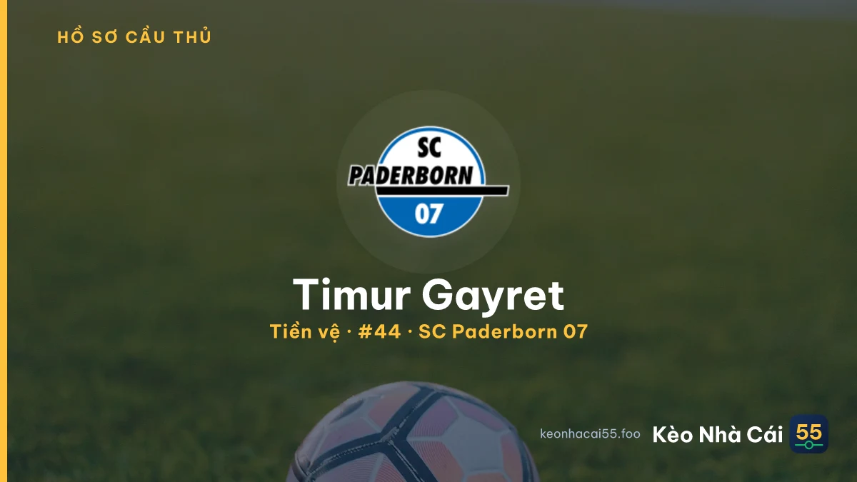 Timur Gayret — SC Paderborn 07